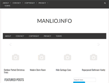 Tablet Screenshot of manlio.info